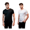 Kit Básico de Algodão Egípcio Branco e Preto